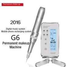 Перманентное изготовление G6 роторная машина импортный продукт машина татуировки Цифровая музыка мобильная телефонная система и иглы