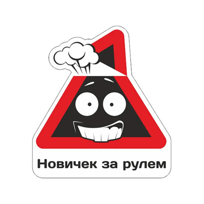 Rookie Driver Автомобильная наклейка из ПВХ автомобильная пленка для авто