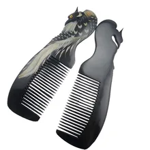 Женский бык рогом расчешите волосы Кисточки Пайне естественный массаж резной Расчёски и гребни для волос Здоровый Уход за волосами детей Расчёски для волос peineta гребень для Для женщин