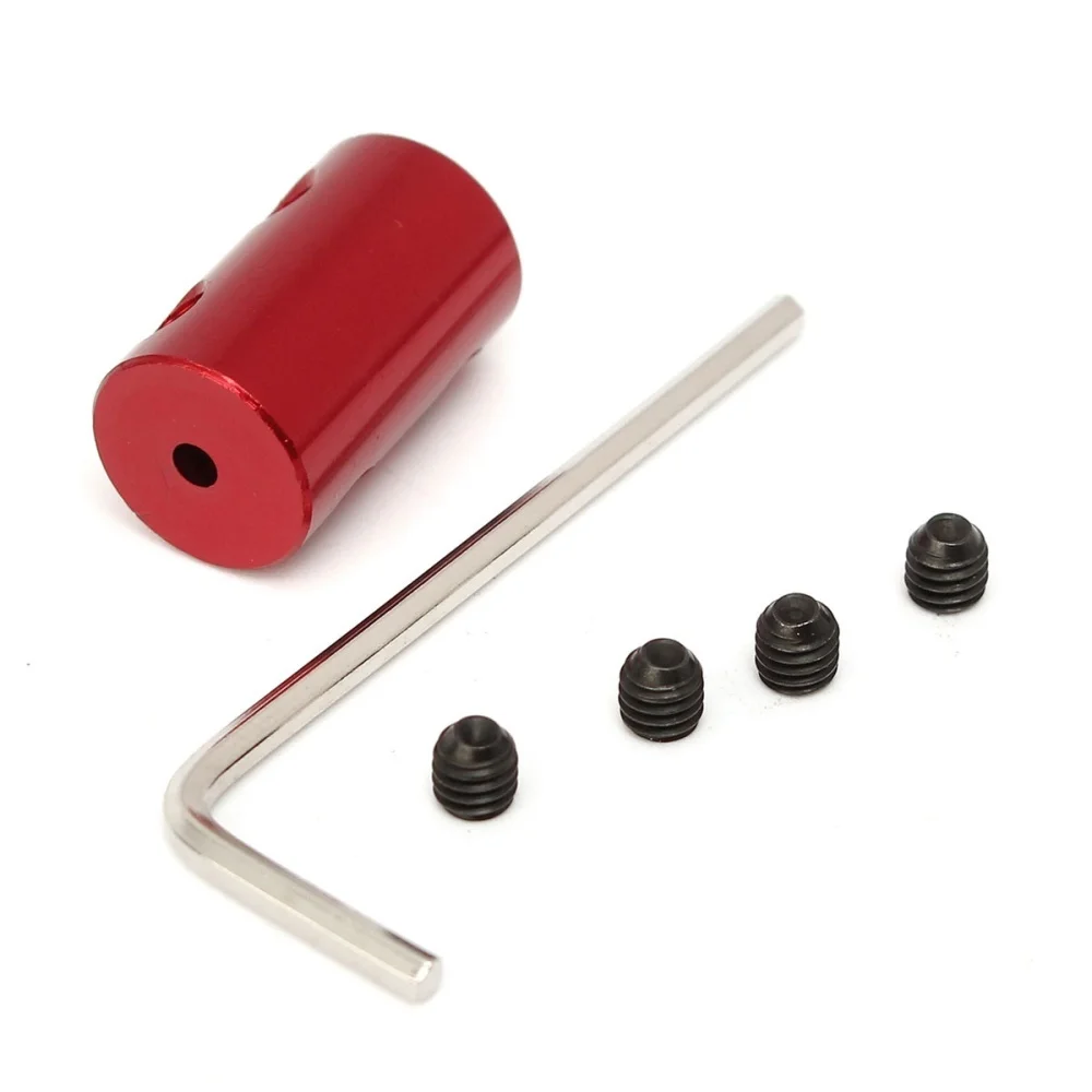 

5PCS/Set Aluminium Alloy Coupling Shaft Couplings Motor Coupler Connector Aluminum Alloy Coupling Coupler