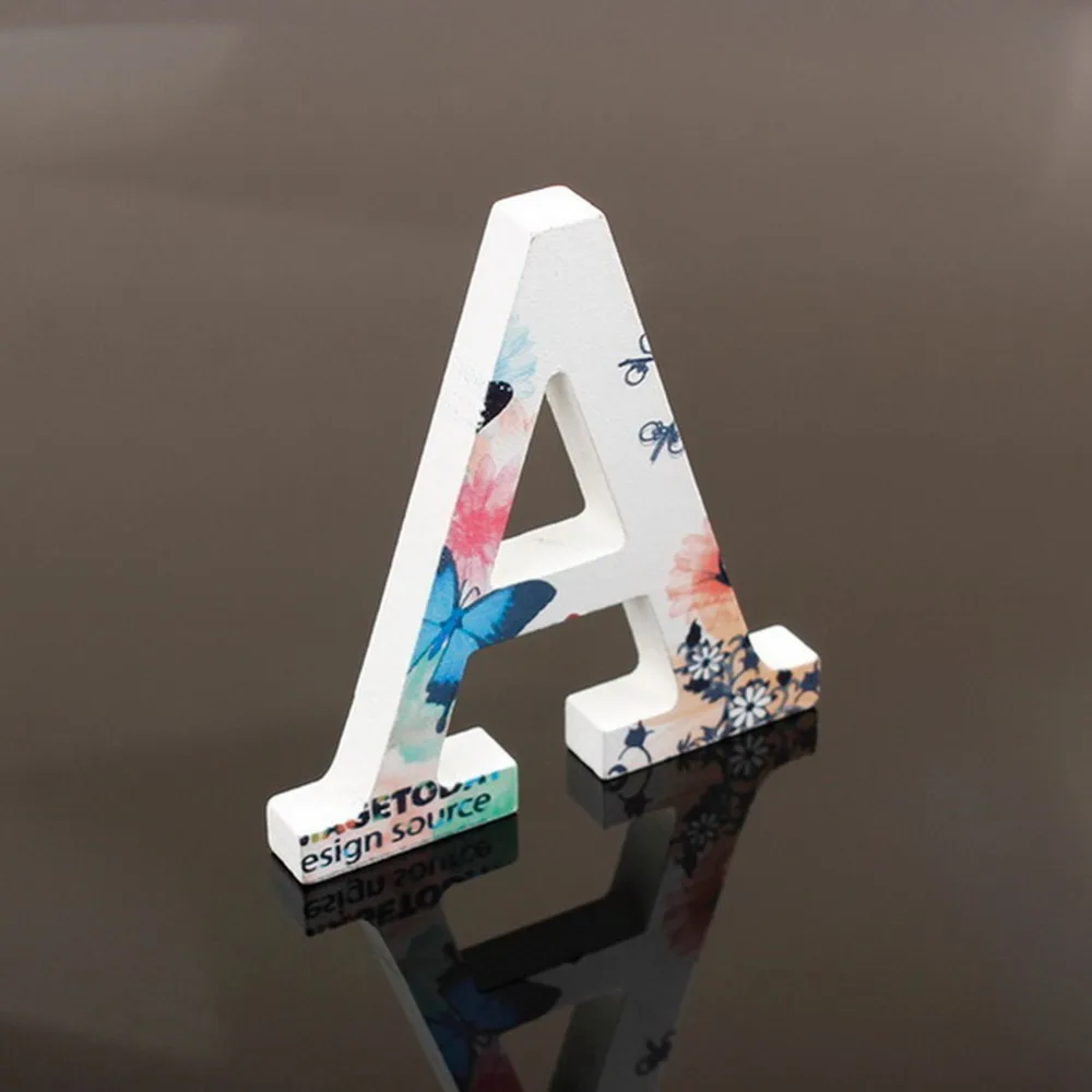 1 шт. деревянная буква английского алфавита|decoration for party|decorative decorativedecorations home |