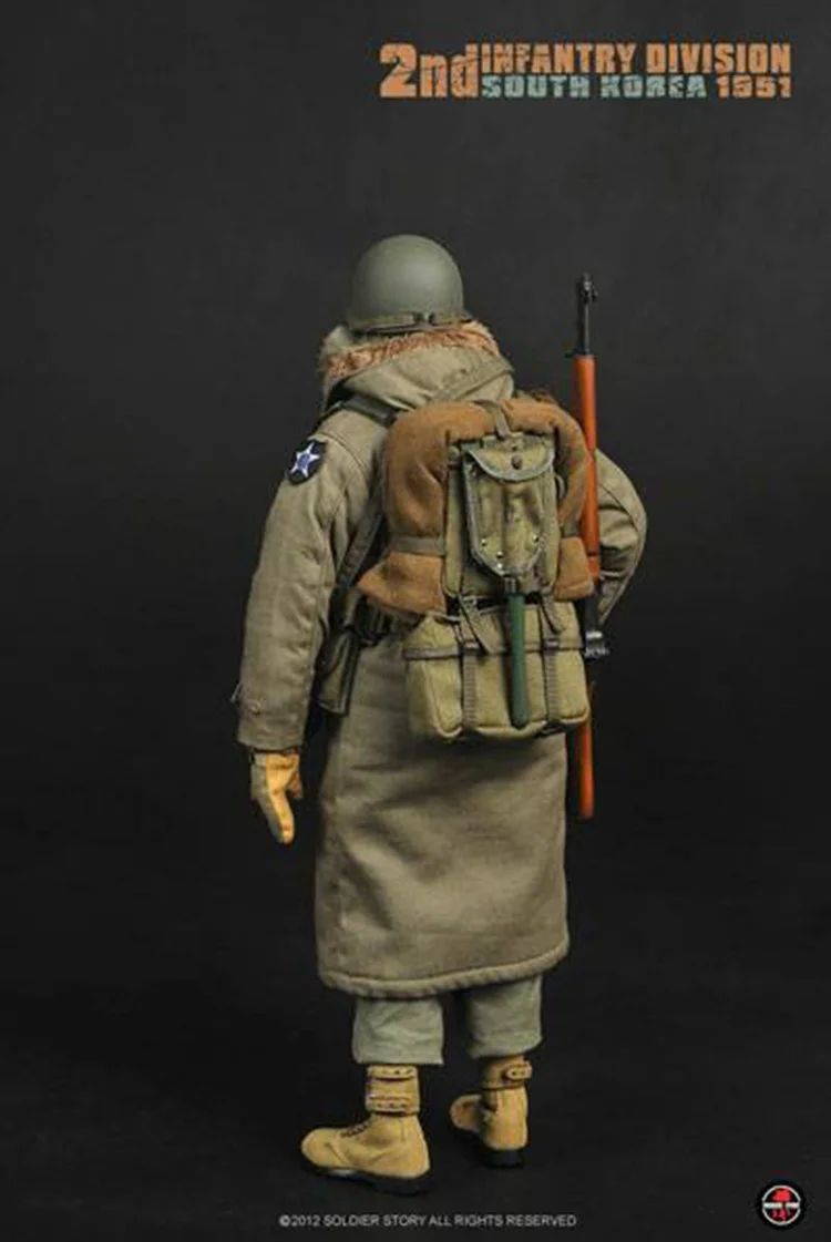 SoldierStory SS069 Вторая мировая война США Вторая пехотная дивизия 1/6 солдат фигурка модель