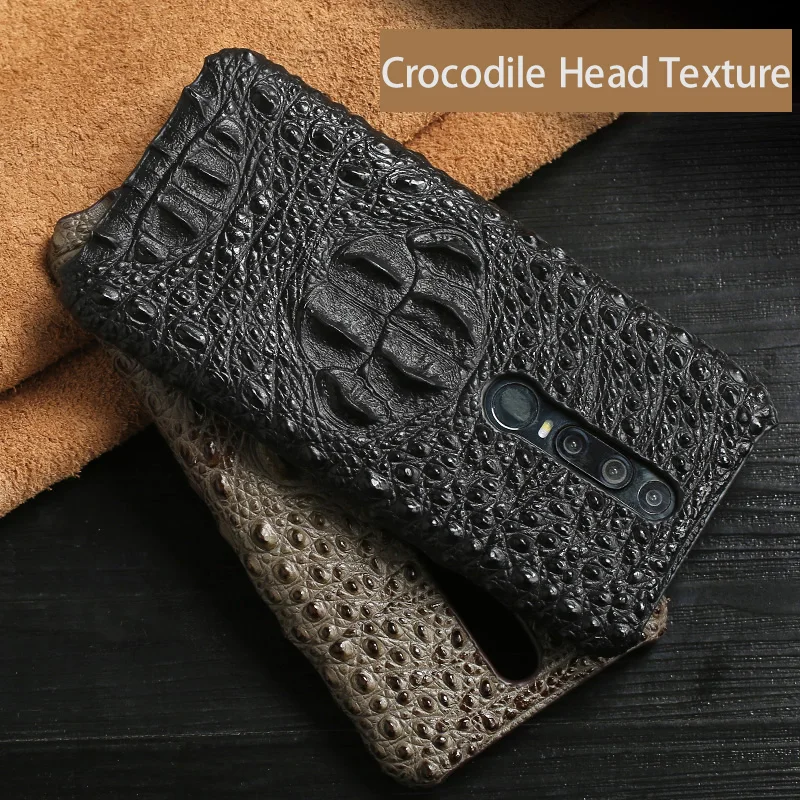 Luxury Phone Case For Huawei P10 P20 Mate 10 20 30 Lite Pro Case Crocodile Texture For Honor y7y9 9X V20 lite P Smart 2019 case