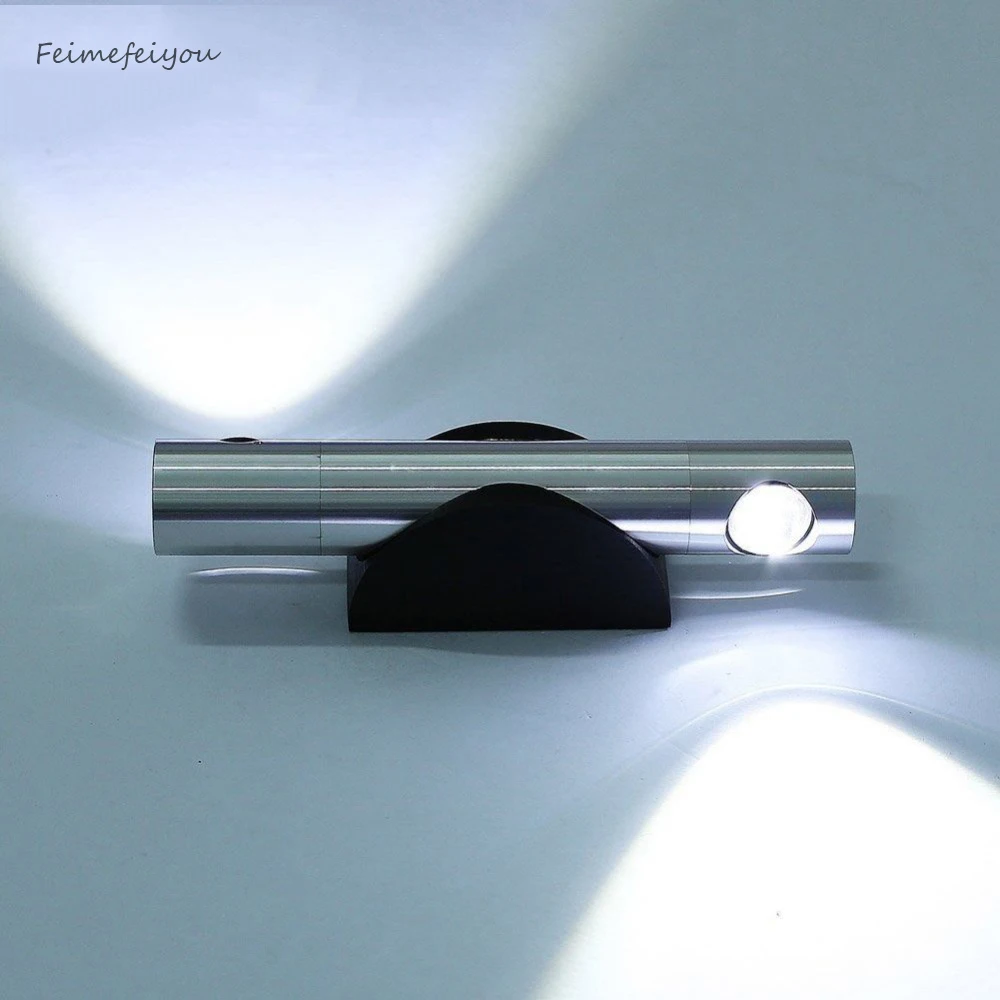 

Feimefeiyou 2016 NEW Modern 2*3W 6W AC90~265V led wall light bed lamp hotel restroom bathroom bedroom wall lamp Lighting