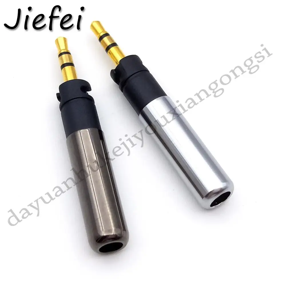 20pcs Gold plated 3 5 mm to 3 5 mm 2 Airplane Headphone audio Adapter