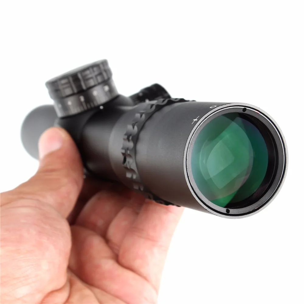 Охотничий ohhunt Guardian 4 5x24 прицел 30 мм трубка тактическая Оптика 1/2 полумил точка