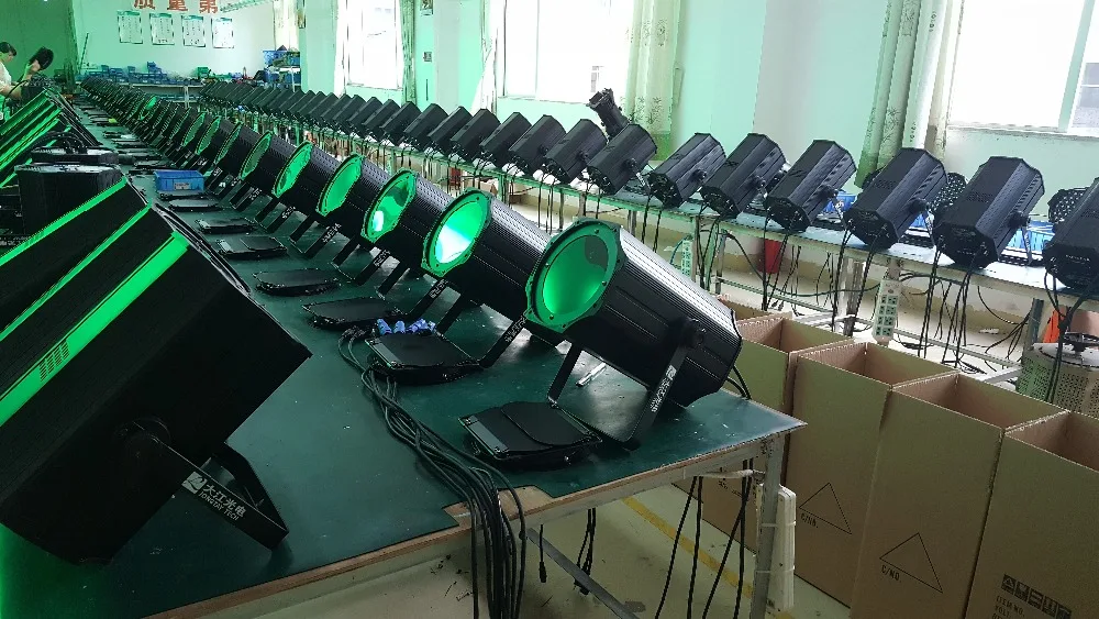 Luz de Inundação Par com Dmx 3000 K e 5600 k Cob 200 w Led Spot Par Zoom Pode Frio e quente Luz Branca 200 w Teatro Estúdio Blinder Fase Levou 6 ponto zoom par pode frio quente luz