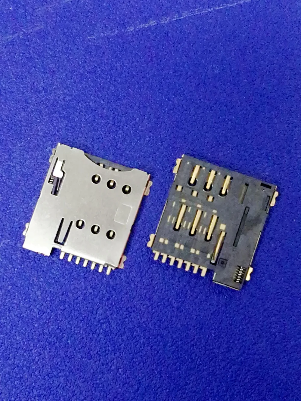 Micro SIM 7pin слот для карты лоток держатель 10 шт. оригинальный новый читатель Разъем b Тип смартфон huawei lenovo часы xiaomi