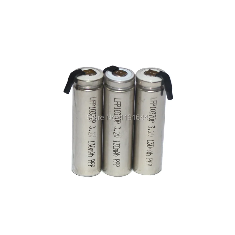 4 шт./лот LiFePo4 10370 3 2 V 130mAh Max 5C разрядка с разъемом подключения для IQOS запасной