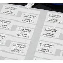 Индивидуальная печать на заказ клейкий ПЭТ штрих-код этикетка с выгодной ценой