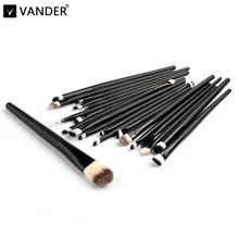 Vander Life Pro 20pcs Set Make Up Styling Tools Cosmetics Eyeliner Eyebrow Lipsticks Pincel Makeup Blushes Kits Pinceaux Beauty