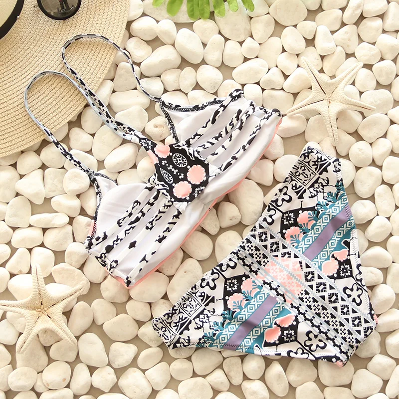 2019 New Sexy Bikinis Women Padded Bathing Suit Swimsuits Women Swimwear Female Push Up Swimsuit Brazilian Bikinis Set Biquini