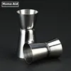 Acier inoxydable Mojito Cocktail Shaker simple Double coup boisson courte liqueur gabarits Mesaures tasse barman Kit barre outil ► Photo 2/6