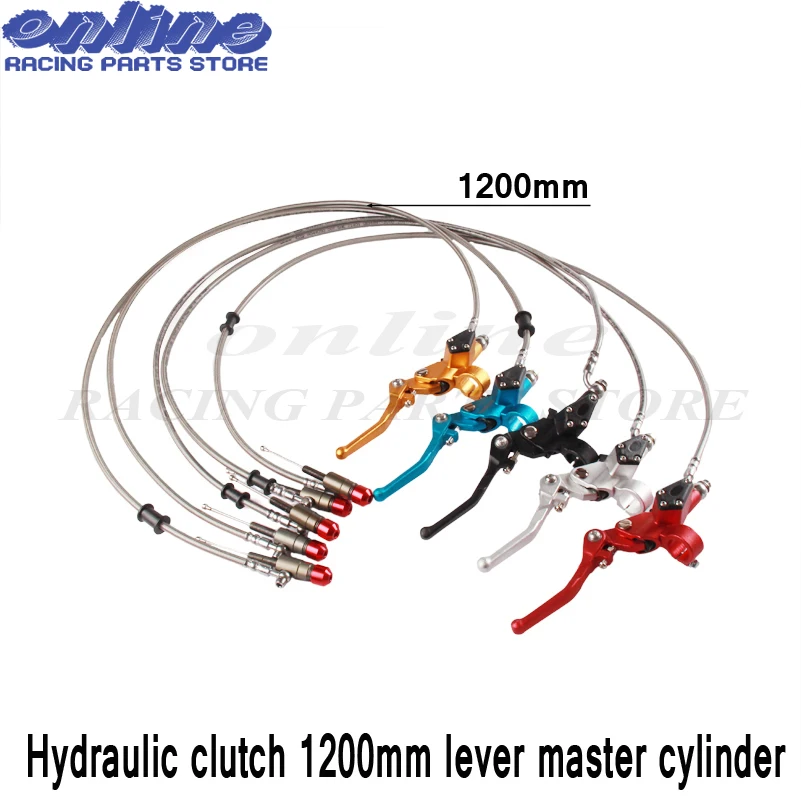 

Hydraulic clutch 1200mm lever master cylinder for 125-250cc Vertical Engine Off road Motorcycle Pit Dirt Bike Motocross