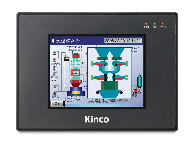 Original Kinco MT4300CE HMI 5.6'' TFT Display Touch Panel 320*234 65536 Colors Support Ethernet3 COM PortsRS232/RS485-2/4