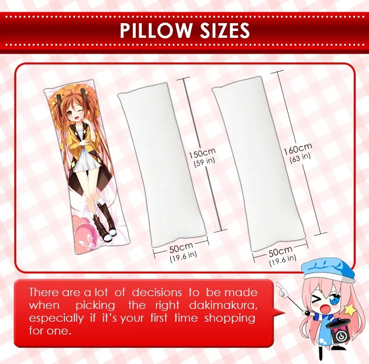 Kanade Tachibana Dakimakura Hugging Body Funda De Almohada Japón Anime Angel Beats