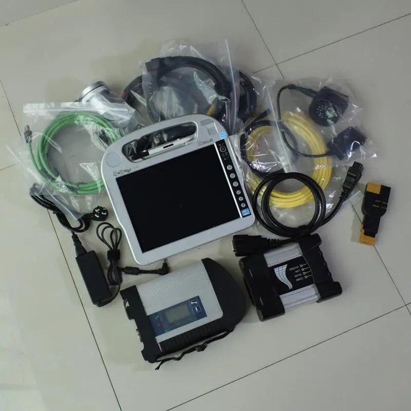  Mb interfaz de diagnóstico estrella c4 Para BMW Icom next 2in1 software win7 hdd 1tb con el portáti