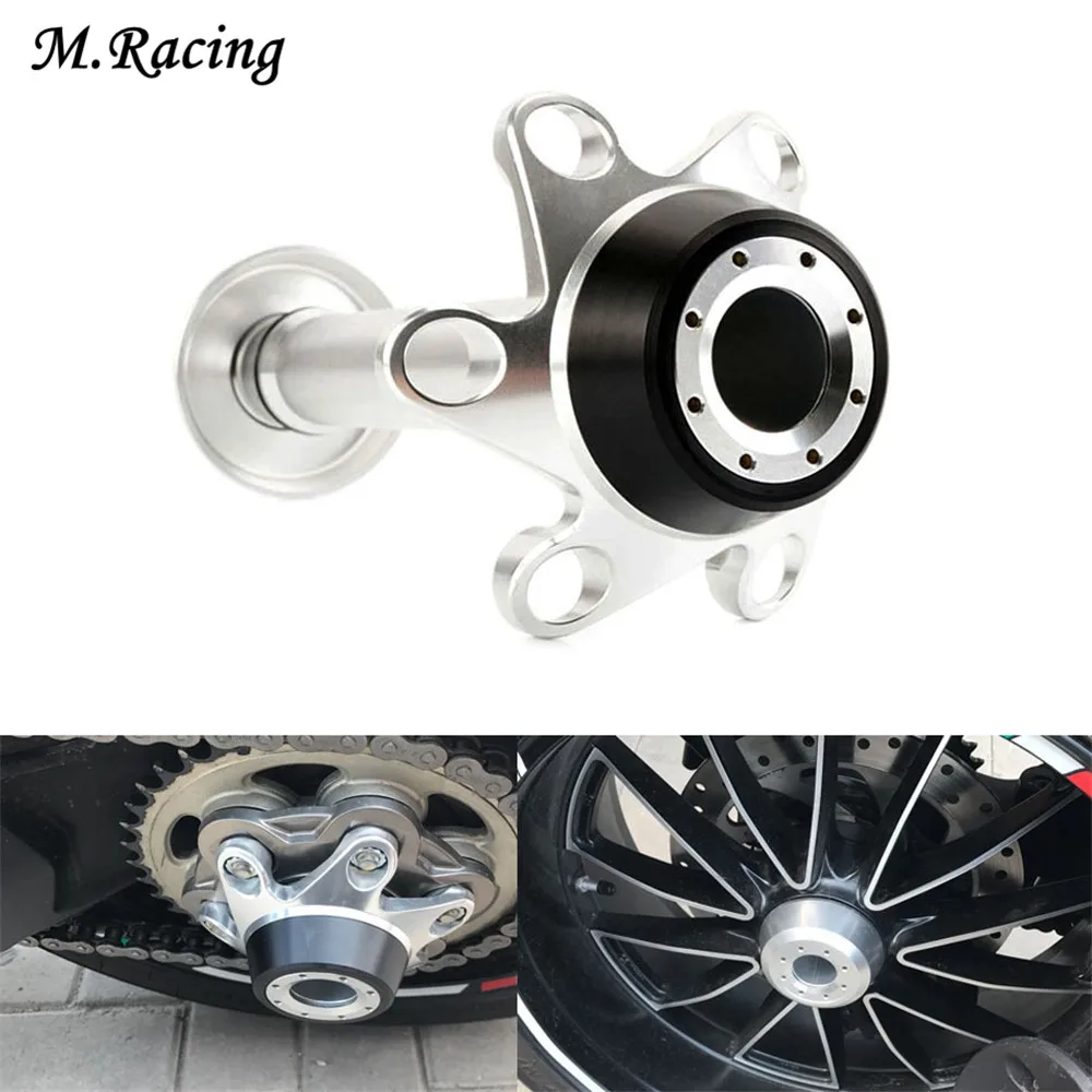 

Motorcycle Accessories Rear Axle Fork Crash Sliders Wheel Protector For Ducati Diavel 1200 Monster 1200 Monster 1200S