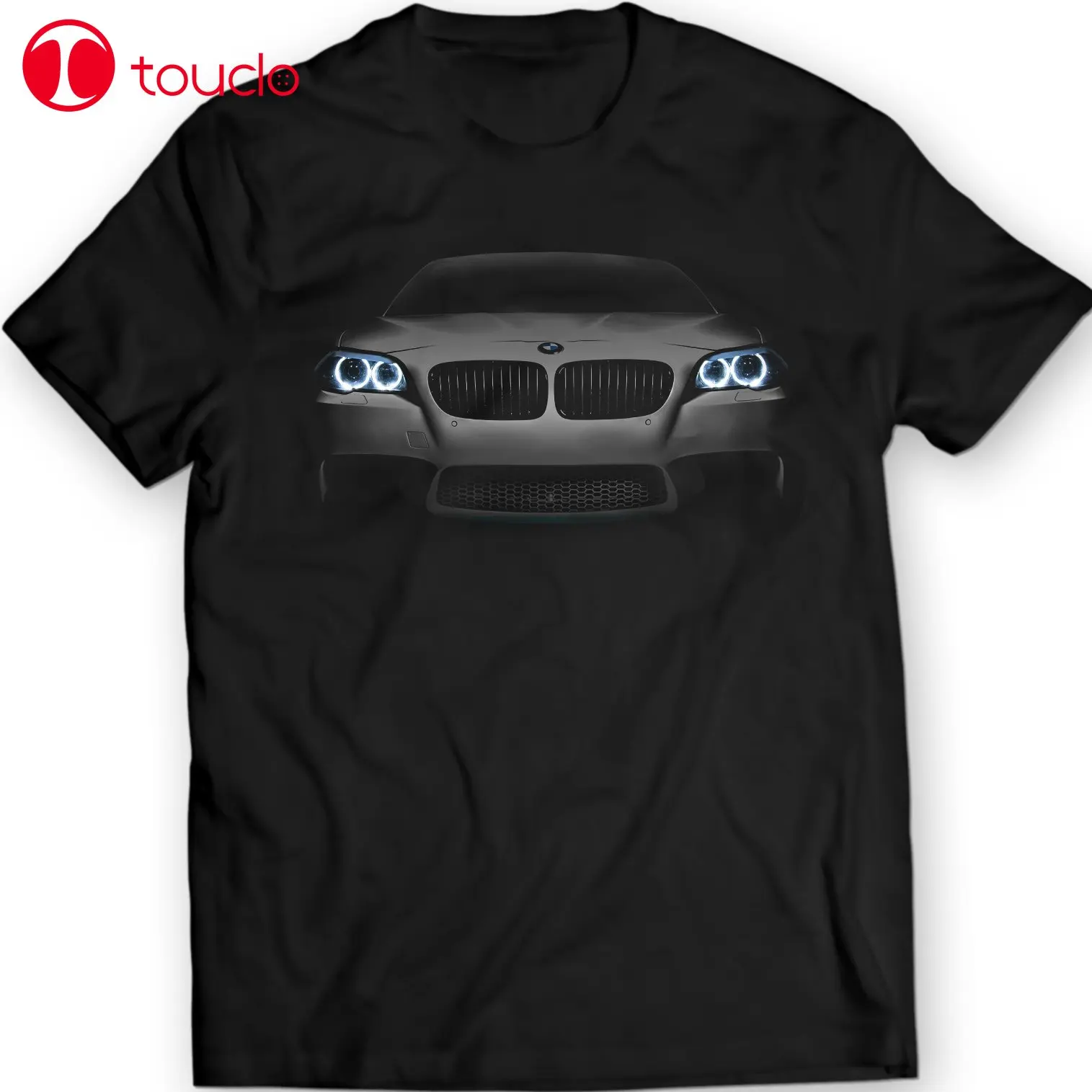 cheap 2019 New Cool Tee Shirt Germany Car M5 F10 Black T Shirt Bimmer 5Er Angel Eyes Power Holiday Gift Birthday T Shirt Hoodies