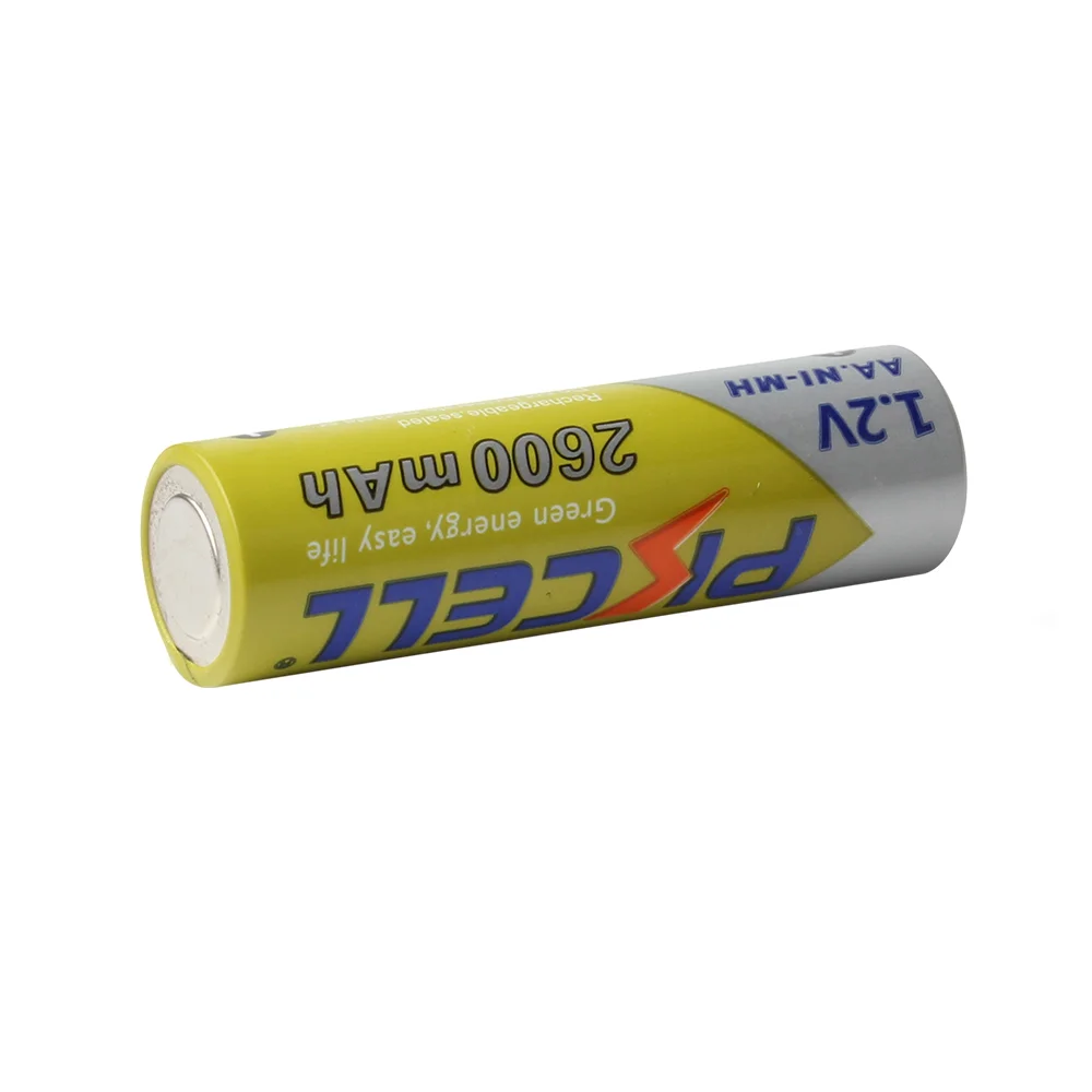 4 карты/16 шт батарейки PKCELL AA Ni-MH 2600Mah 1,2 V AA 2A аккумуляторные батареи