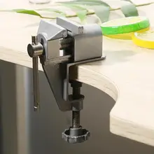 Шт. 1 шт. Мини Алюминий сплав скамейке стол поворотный замок зажим вице Ремесло Ювелирные изделия хобби клещи туалетные наборы