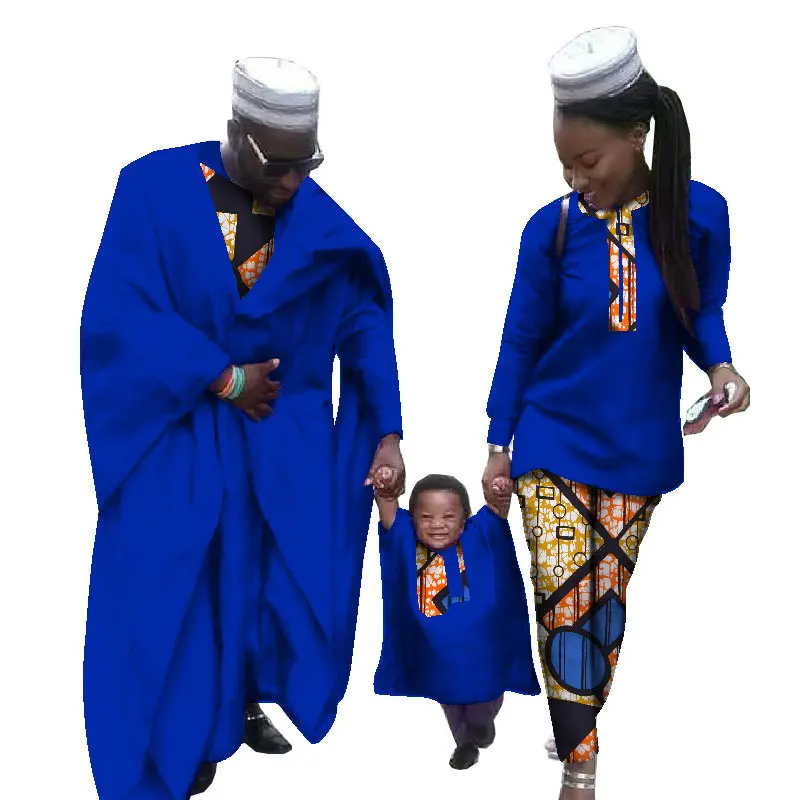 Африканская одежда для женщин ограниченная по времени Женская Новая Мода Африканский хлопок ткань для платья платье пара костюмов