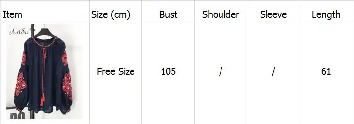 ArtSu богемные Этнические женские блузки, винтажные блузки с цветочной вышивкой, рубашки для женщин, с кисточками, с пышными рукавами, блузки, топы ASBL20164