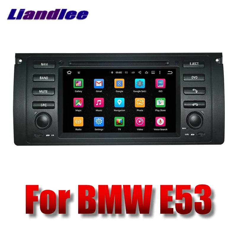 Liandlee Car Multimedia Player NAVI For BMW X5 E53 1999~2006 With DVD BT Car Radio Stereo GPS Navigation Touch Screen 3