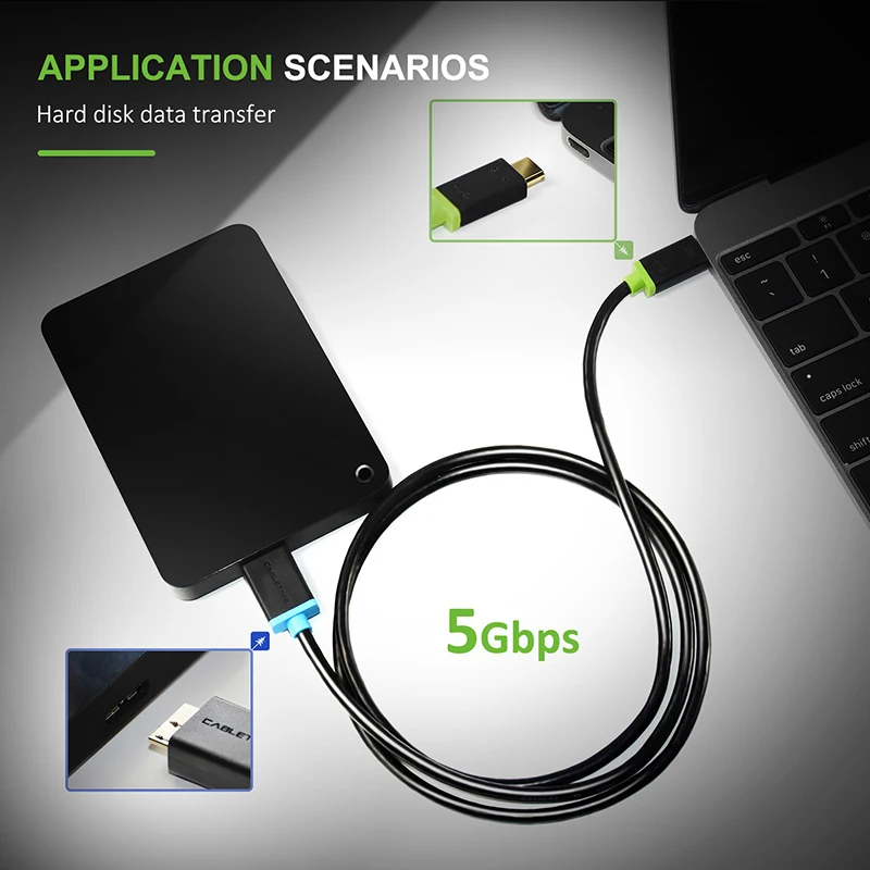 Кабель CABLETIME USB 3 1 Type C к Micro 0 c b Мужской кабель для передачи данных Синхронизация