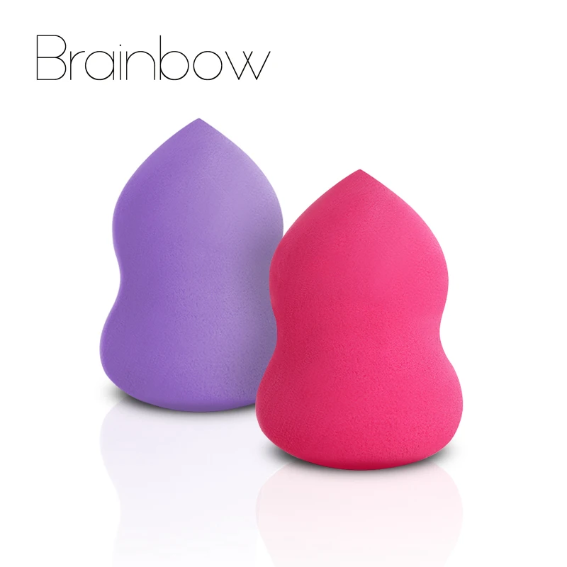 Brainbow 1 шт. мягкий спонж для нанесения основы под макияж косметический буф большой