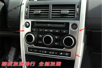 

Yimaautotrims Central Console Air Condition CD Panel Cover Trim Fit For Land Rover Discovery Sport 2015 - 2019 ABS Interior