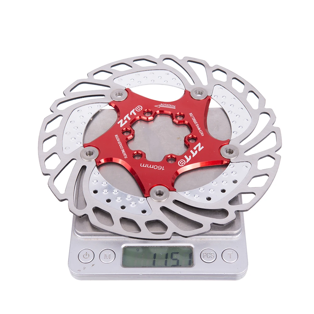 Bicycle Brake Cooling Disc Rotor For MTB Gravel Road Bike 140-203mm