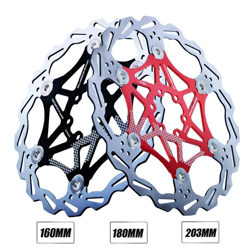 Диски для горных велосипедов замена тормозного ротора DH 160 мм 180 мм 203 мм вращающийся диск ротора