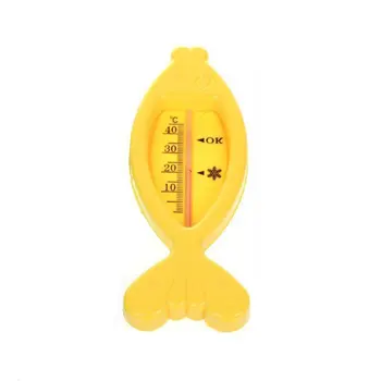 

Non-toxic High Temperature Resistant Wet Dry Dual Infants Toddler Shower Measuring Thermometers Safety Care Novel Fish Shape