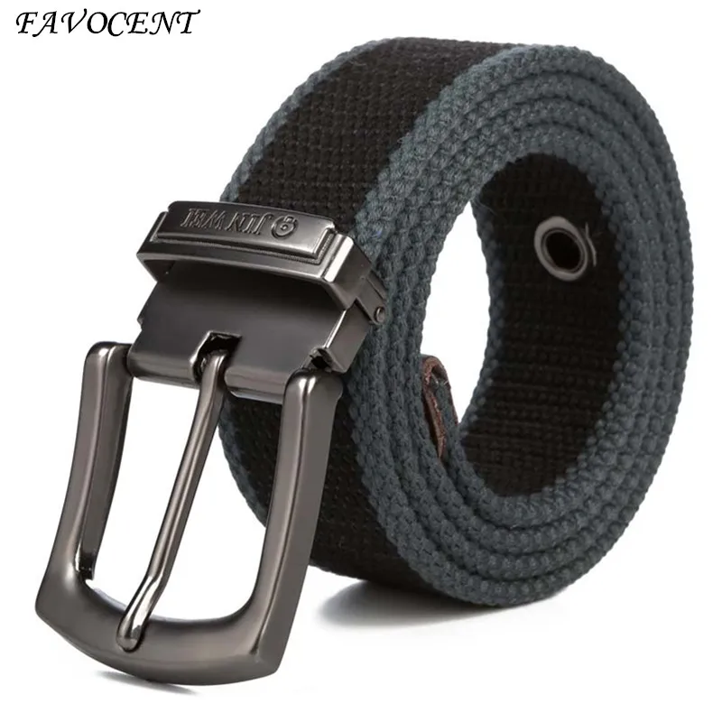 Mens Canvas Belts IUCN Water
