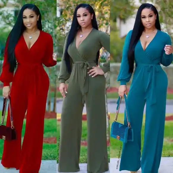 one long sleeve jumpsuit