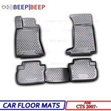 Для Cadillac CTS 2007-автомобильные коврики, автомобильные коврики, пыленепроницаемый водонепроницаемый автомобильный Стайлинг, украшение интерьера