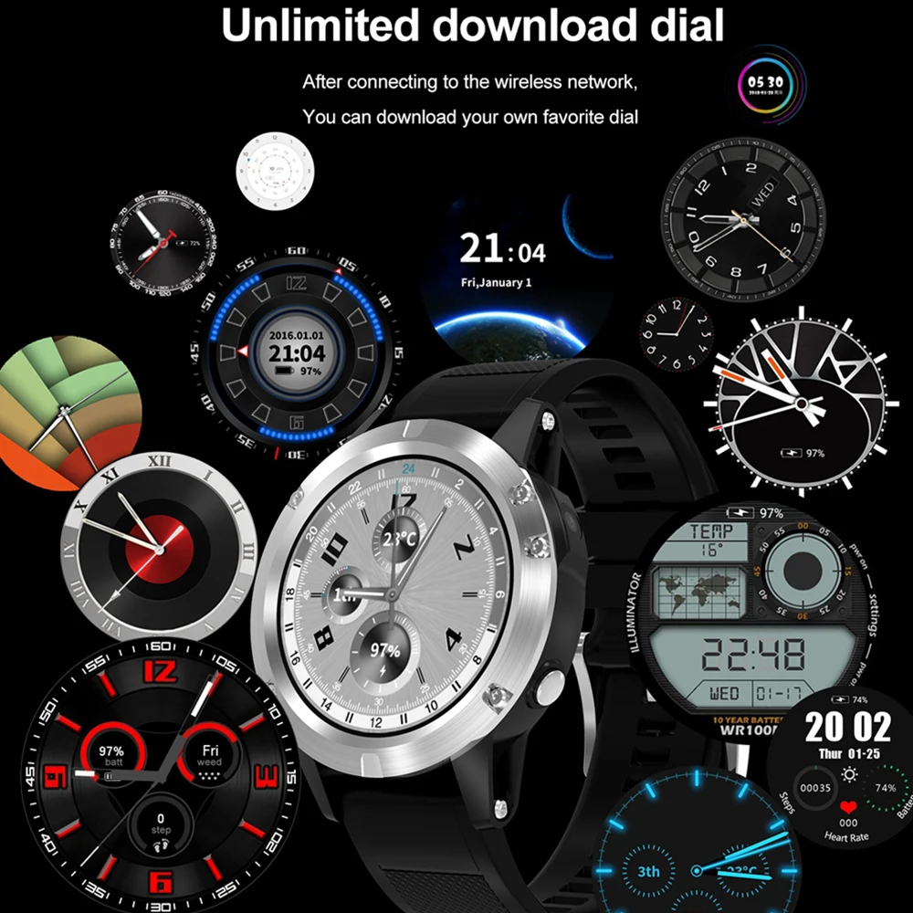 ZUCOOR Смарт часы Android 5 1 смартфон ZW37 Для мужчин сердечного ритма Smartwatch gps Relogio