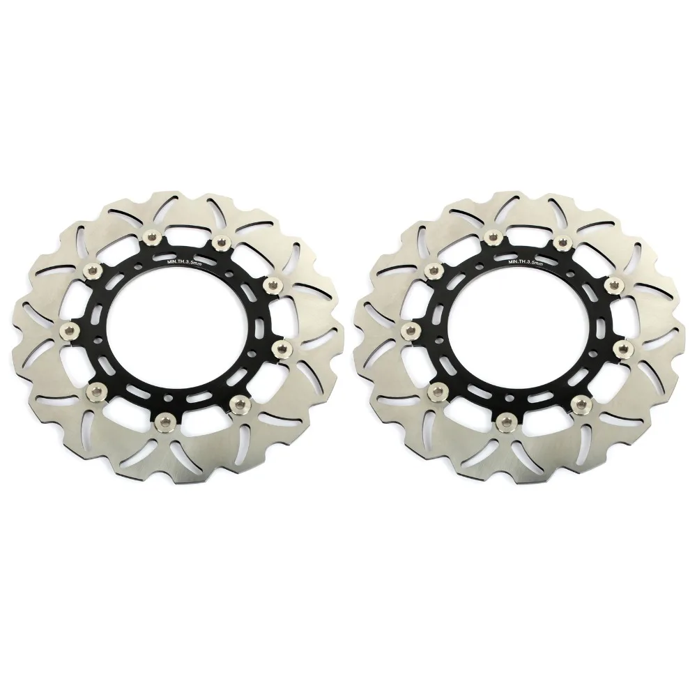 

BIKINGBOY Front Brake Disks Discs Rotors For YAMAHA YZF R6 05-16 YZF R1 07-14 FZ8 800 / ABS 10 11 12 13 XTZ 1200 SUPER TENERE