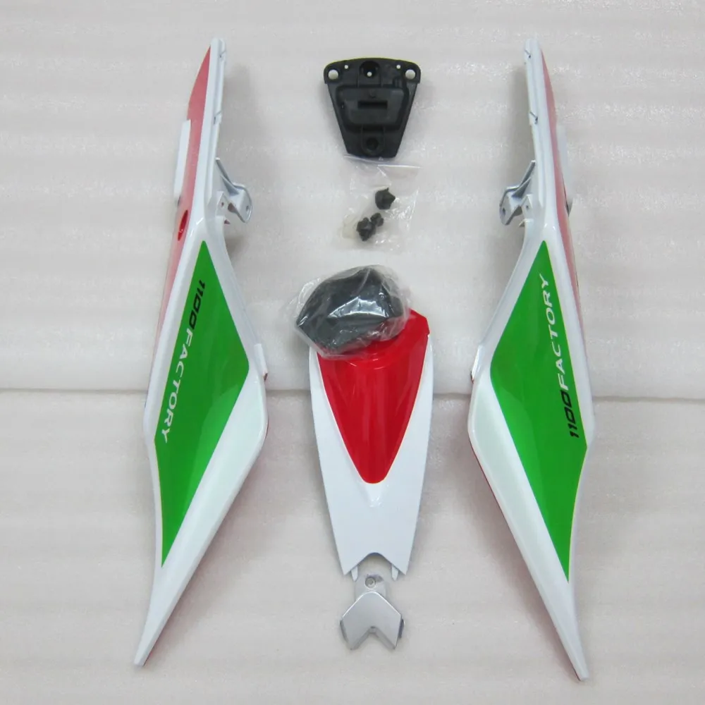Motorcycle ABS Plastic a set Right and Left Rear Tail Fairing Cover Fit for Aprilia RSV4 1000 2009-2015 Fairing RS4 125 50 2014