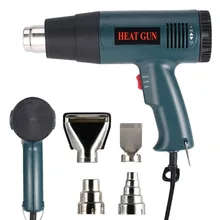 866B 1800W Electric Hot Air Heat Gun Temperature Fan Adjustable Shrink Wrap Paint Stripper Soldering Rework DIY Tool+ Nozzle