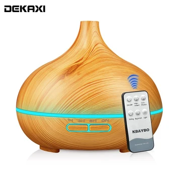 

DEKAXI 550ml Air Humidifier Essential Oil Remote Control Diffuser Aroma Lamp Aromatherapy Electric Humidifier