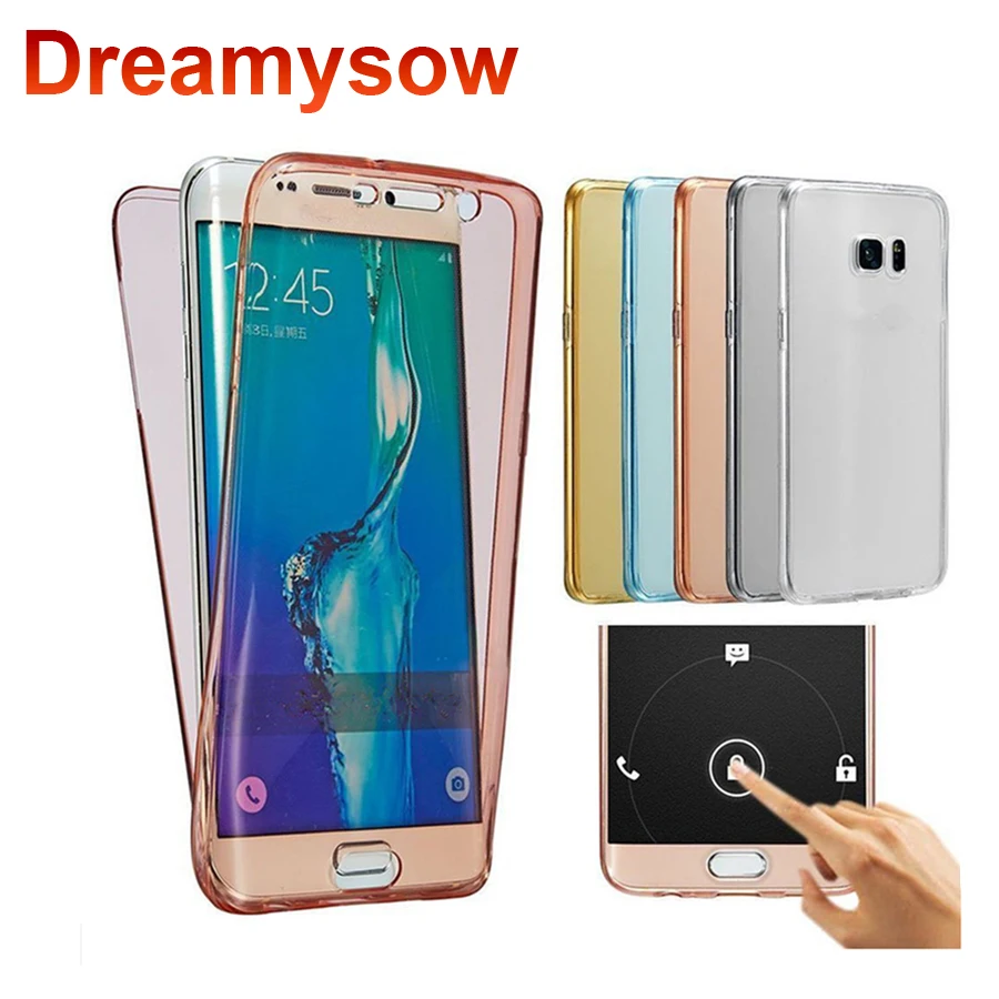 

360 full Cover Soft Transparent Touch Case for Huawei P9 Lite P8 Lite 2017 Cases For Huawei P10 Lite P10 Plus Full body Cover