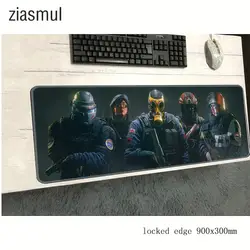 Rainbow Six Siege коврик для мыши 900x300 мм коврик для мыши на мышь Notbook компьютерная мышь коврик дешевый игровой padmouse геймер клавиатура коврики для