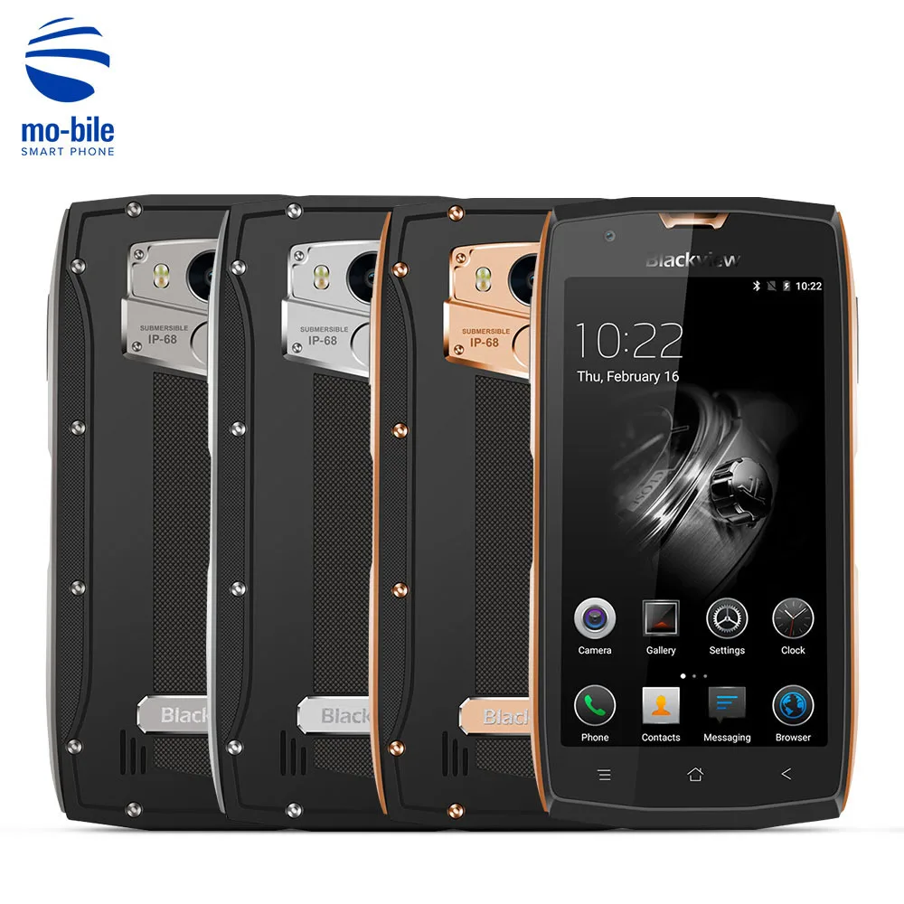 Blackview BV7000 Pro 5.0 inch 4G Smartphone MTK6750T Octa Core 8.0MP +13.0MP Cell Phone 4GB RAM 64GB ROM Waterproof Mobile | Мобильные