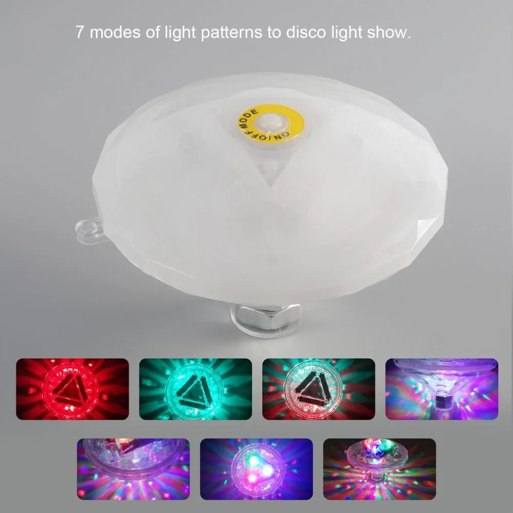 Waterproof Stage Effect Bathtub Light Color Changing Water