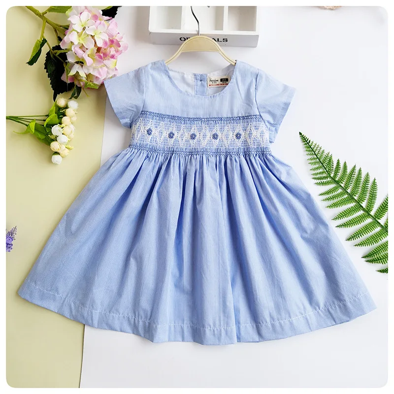 school smocked dress