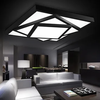 

Modern Square LED Ceiling Light Living Room Bedroom Family Interior Lighting Dimmable Ceiling lamp AC110-240V