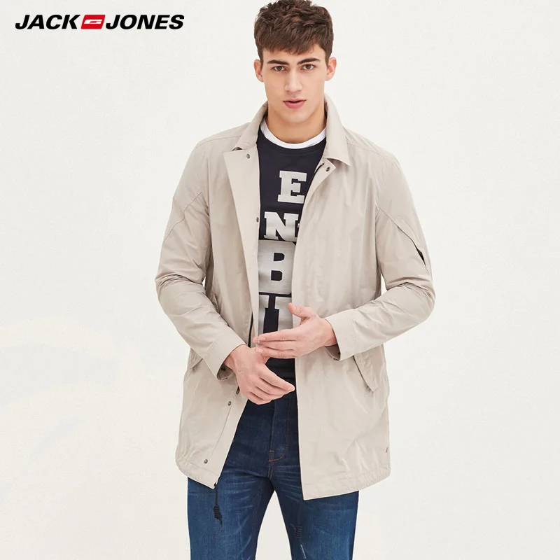 Jack&Jones Brand 2018 NEW HOT excellent quality solid casual coat male