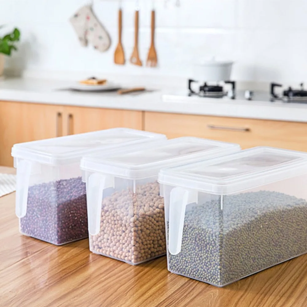 

Refrigerator Storage Rack Freezer Food Fruit Storage Boxes Pantry Organizer Bins Container Kitchen Storage Box